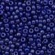 Miyuki rocailles Perlen 8/0 - Duracoat opaque dyed dark navy blue 8-4494